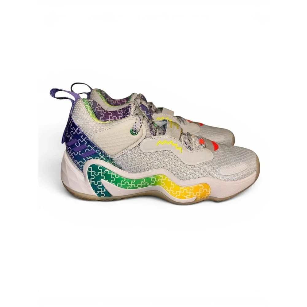 adidas D.O.N. Issue 3 Basketball Shoe 6.5 US Unisex Big Kid 